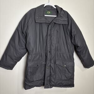 Stillwater Supply Men's Down Filled Coat Size Large Gray Outdoor Puffer Warm